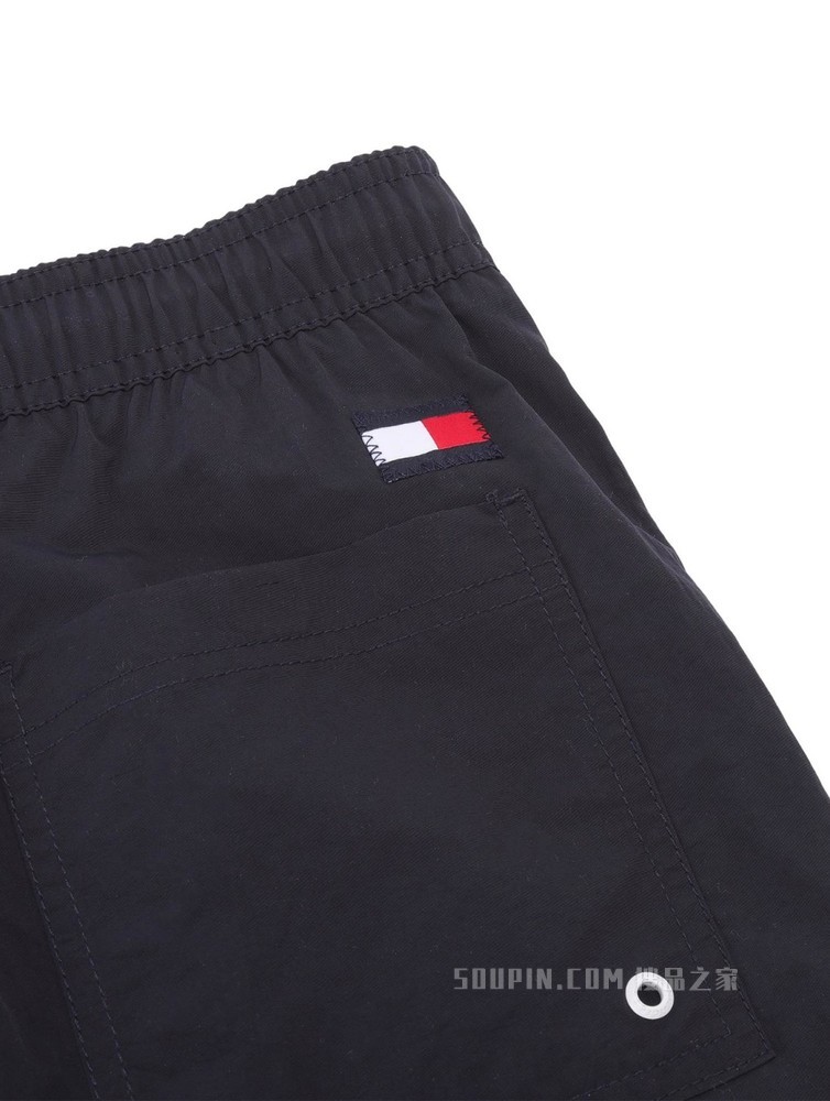 Tommy 22新款春夏男装休闲运动LOGO松紧抽绳腰居家沙滩短裤02508