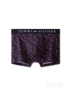 Tommy 内衣 男士棉质条纹LOGO腰边贴身平角内裤礼品UM0UM01831