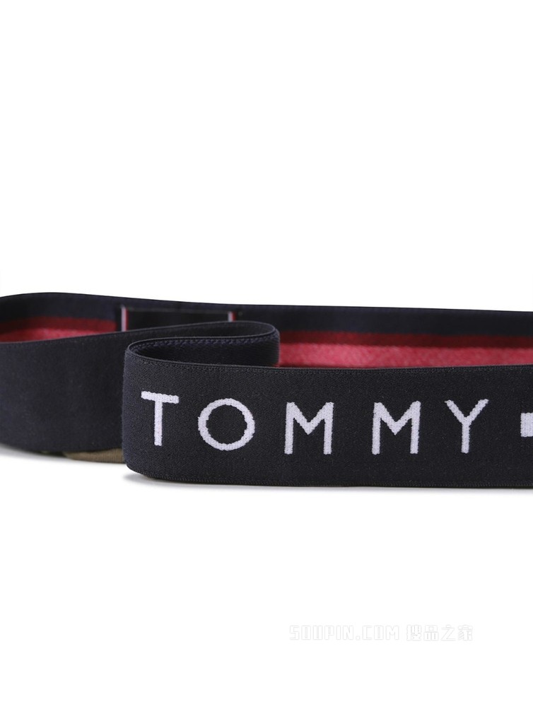 Tommy 内衣 男士棉质条纹LOGO腰边贴身平角内裤礼品UM0UM01831