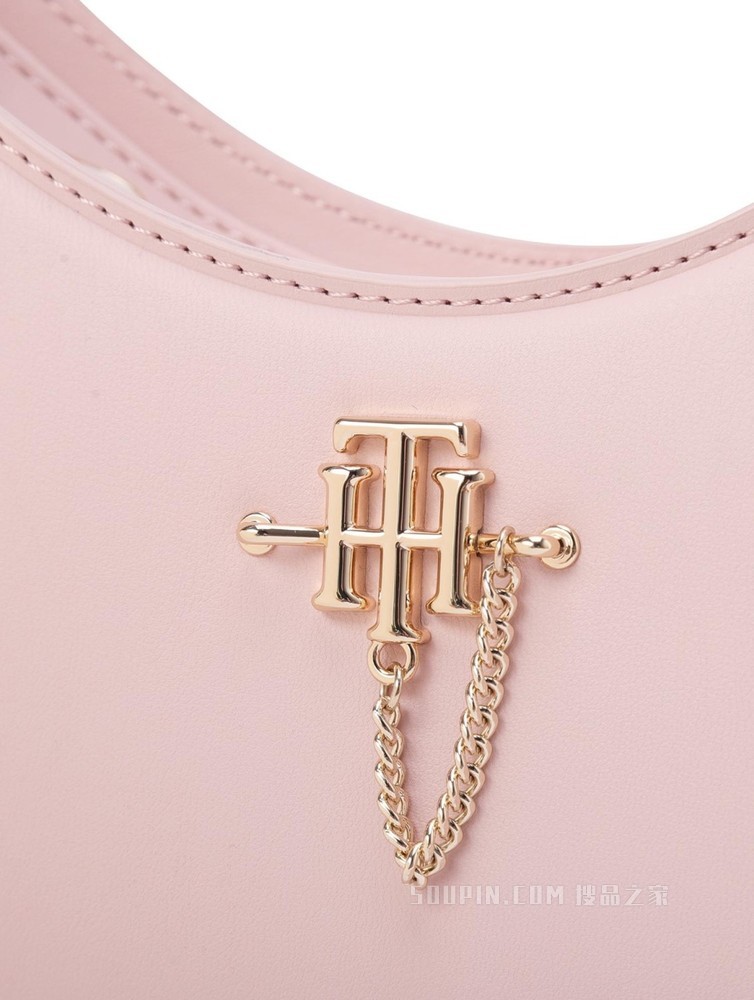 Tommy 22新款春夏女装时尚金属LOGO腋下包饺子包礼品AW0AW11341
