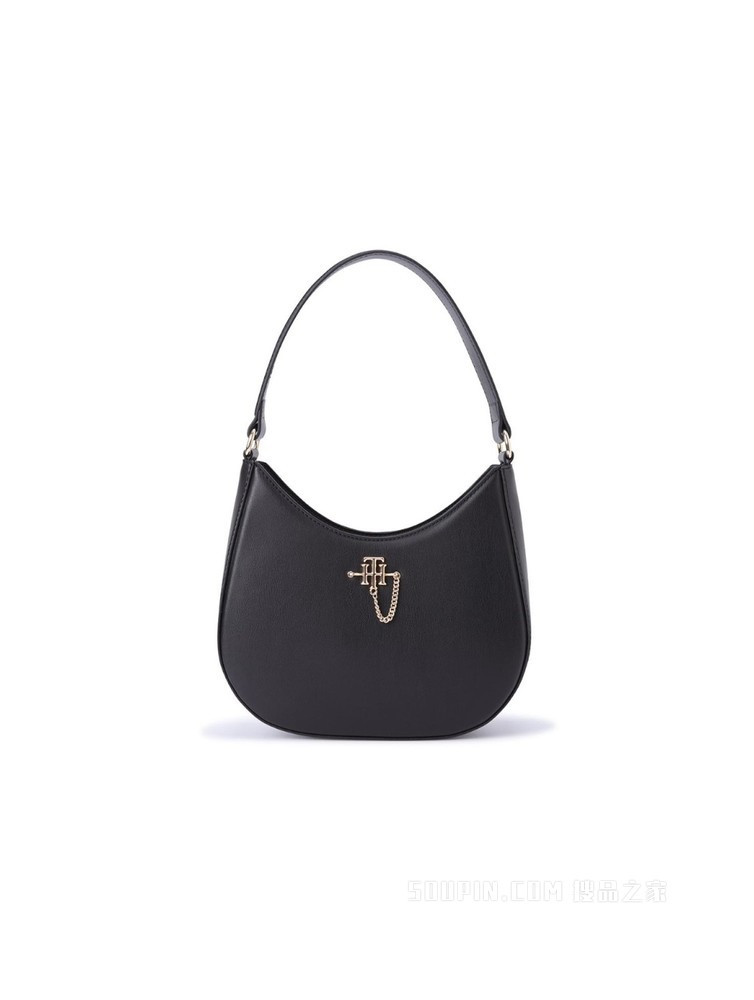 Tommy 22新款春夏女装时尚金属LOGO腋下包饺子包礼品AW0AW11341