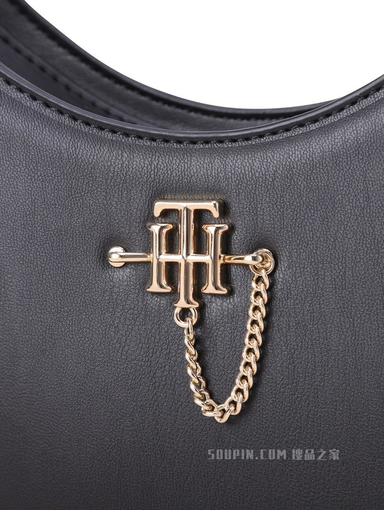 Tommy 22新款春夏女装时尚金属LOGO腋下包饺子包礼品AW0AW11341