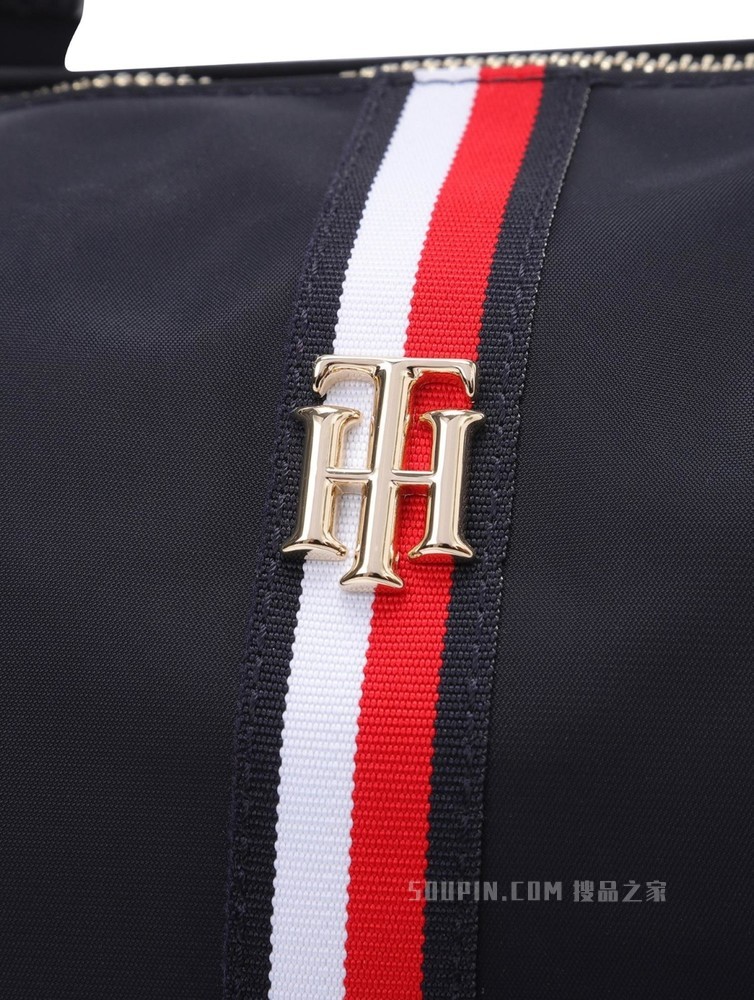 Tommy 22新款春夏女装时尚金属LOGO可卸肩带手提托特包AW0AW11344