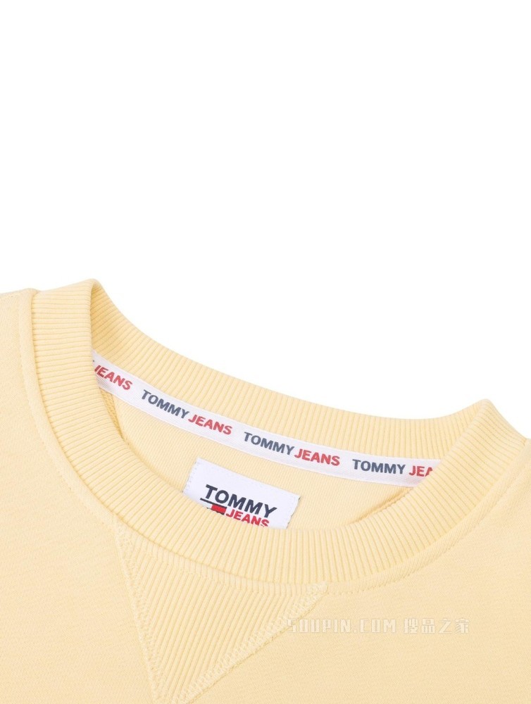 Tommy【特殊系列】22新款春夏男装时尚旗标刺绣圆领套头卫衣14918