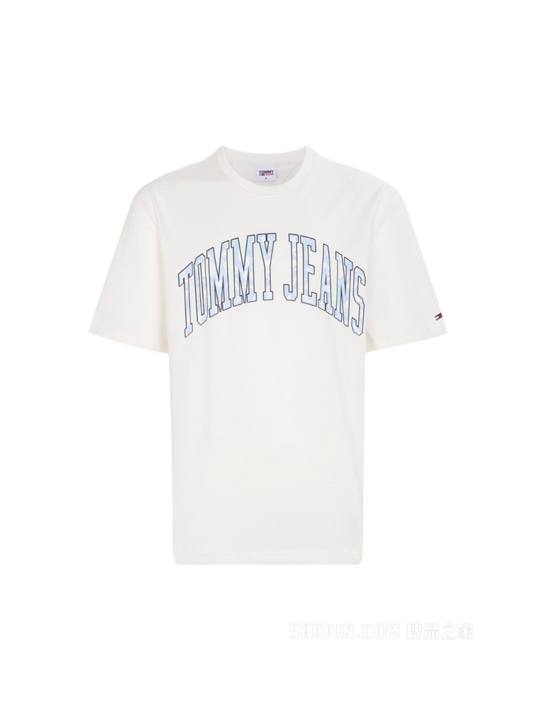 Tommy【特殊系列】22新款春夏男装休闲纯棉印花宽松短袖T恤14920