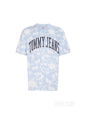 Tommy【特殊系列】22新款春夏男装休闲度假纯棉印花短袖T恤14919