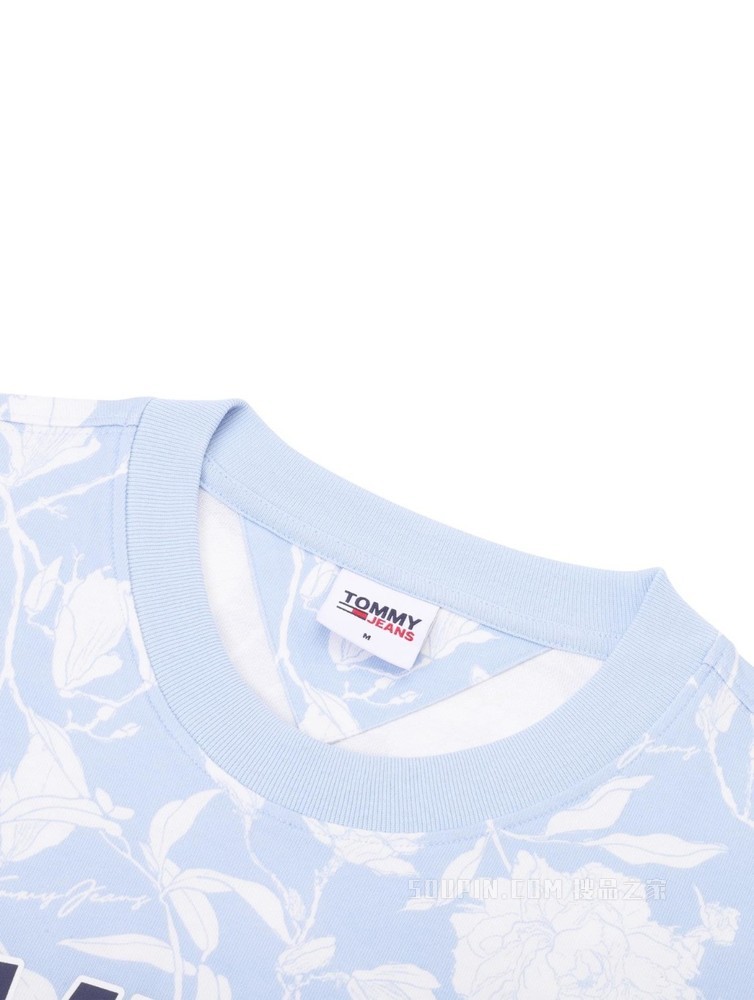 Tommy【特殊系列】22新款春夏男装休闲度假纯棉印花短袖T恤14919
