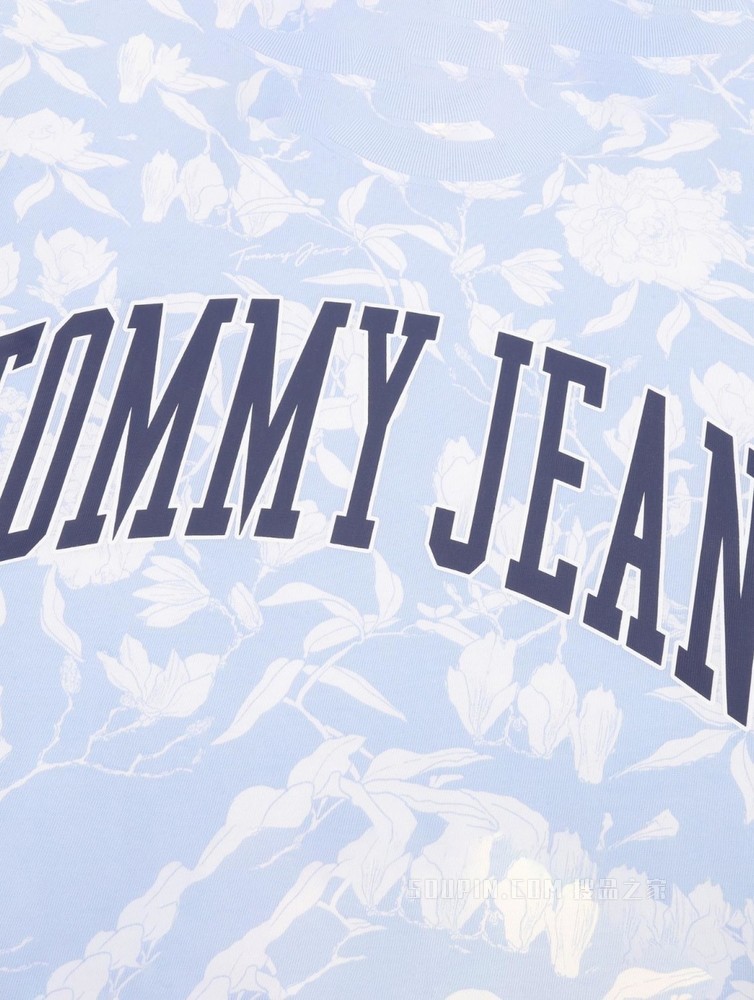 Tommy【特殊系列】22新款春夏男装休闲度假纯棉印花短袖T恤14919