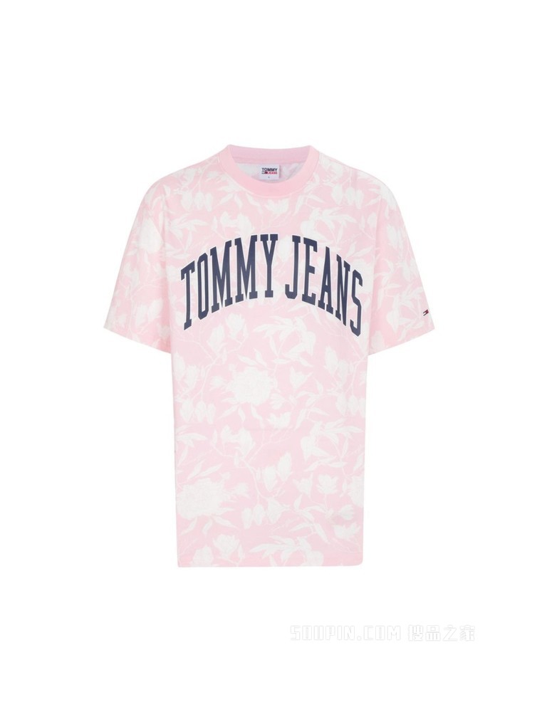 Tommy【特殊系列】22新款春夏男装休闲度假纯棉印花短袖T恤14919