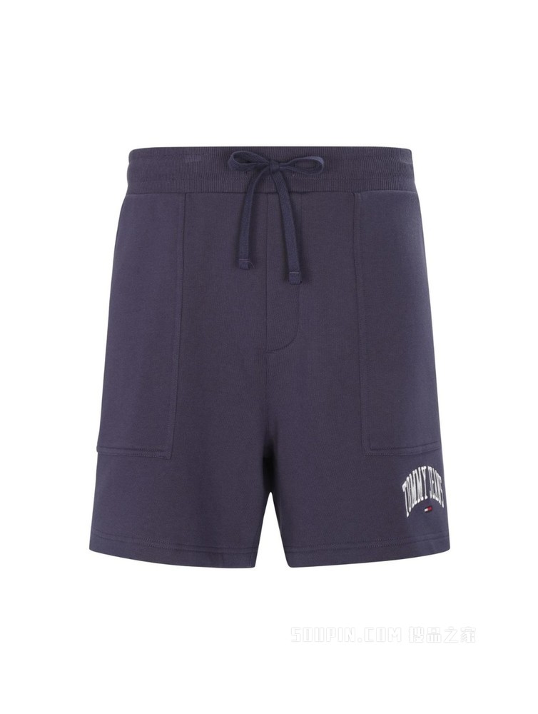 Tommy【特殊系列】22新款春夏男装休闲刺绣LOGO直筒抽绳短裤14916