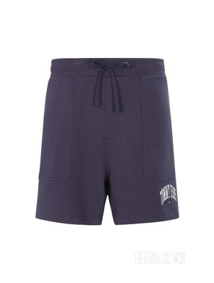 Tommy【特殊系列】22新款春夏男装休闲刺绣LOGO直筒抽绳短裤14916