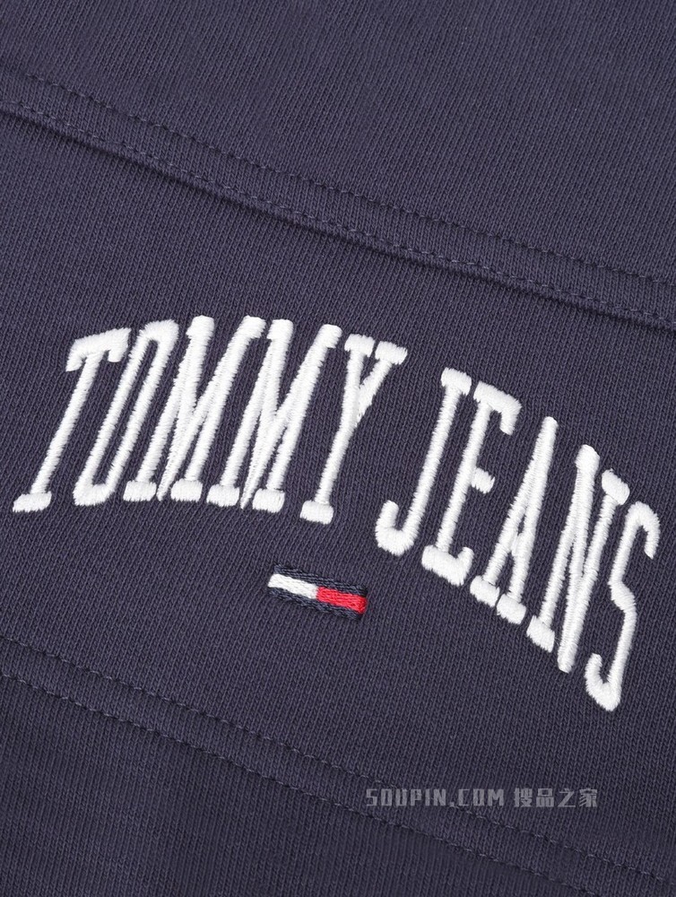 Tommy【特殊系列】22新款春夏男装休闲刺绣LOGO直筒抽绳短裤14916