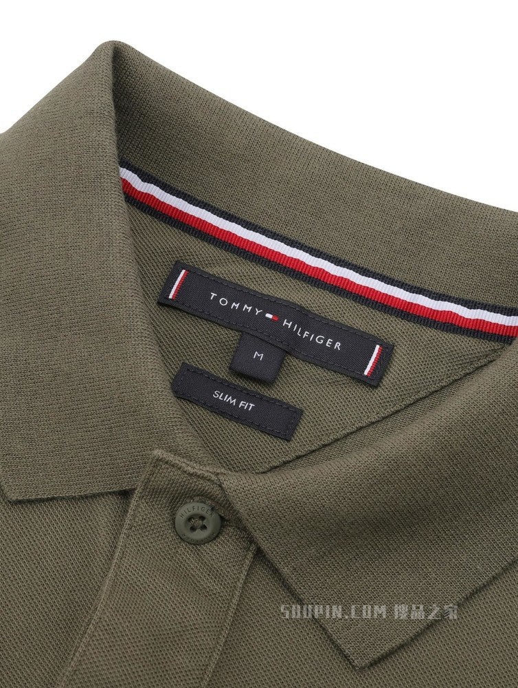 Tommy【金秀贤同款】22新款春夏男装纯棉刺绣修身短袖POLO衫24599