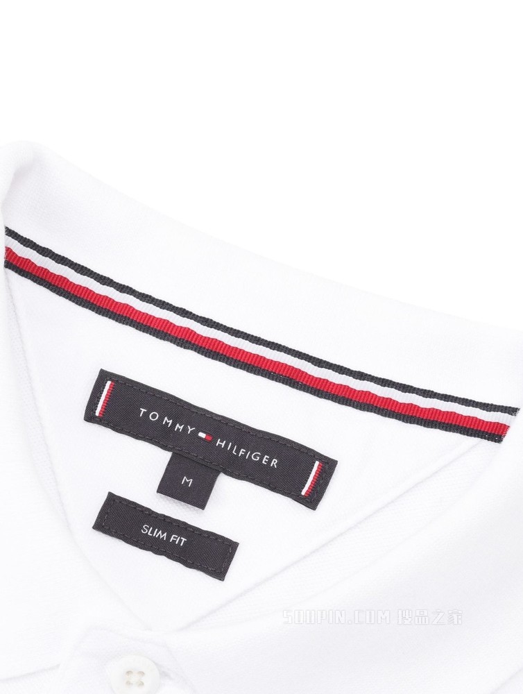 Tommy【金秀贤同款】22新款春夏男装纯棉刺绣修身短袖POLO衫24599
