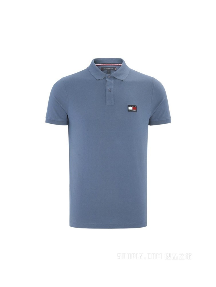 Tommy【金秀贤同款】22新款春夏男装纯棉刺绣修身短袖POLO衫24599
