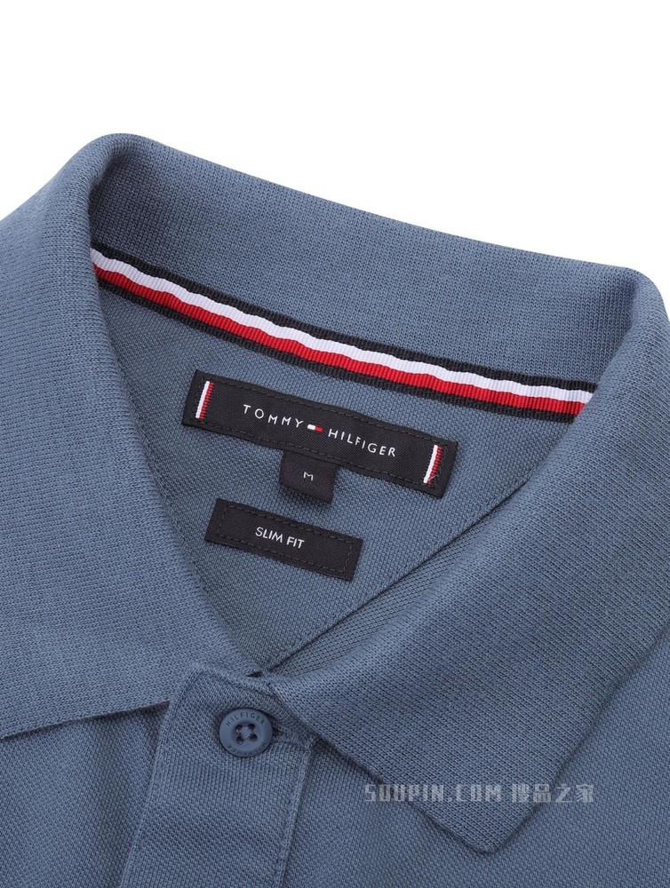 Tommy【金秀贤同款】22新款春夏男装纯棉刺绣修身短袖POLO衫24599