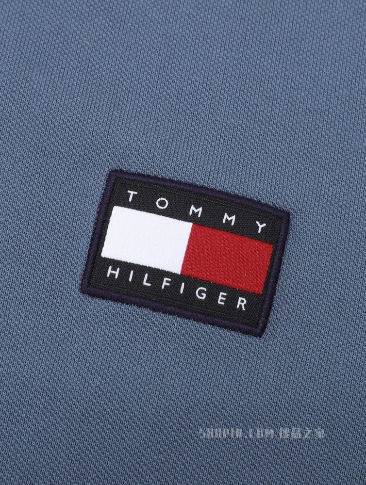 Tommy【金秀贤同款】22新款春夏男装纯棉刺绣修身短袖POLO衫24599