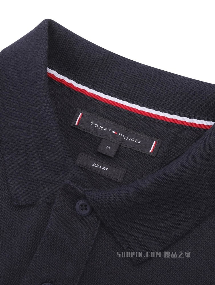 Tommy【金秀贤同款】22新款春夏男装纯棉刺绣修身短袖POLO衫24599