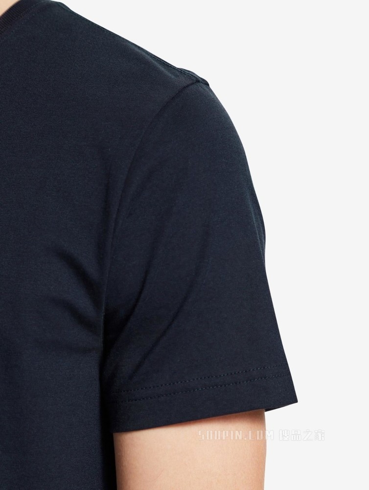 Tommy 男装经典简约纯棉刺绣旗标圆领短袖T恤MW0MW10839