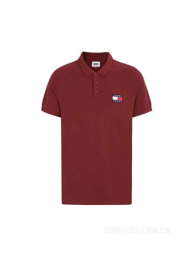 Tommy 22新款春夏男装休闲透气珠地棉刺绣LOGO短袖POLO衫09444