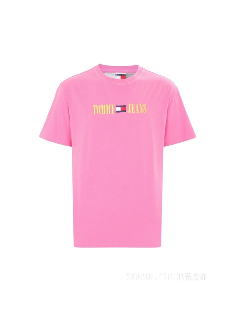Tommy【特殊系列】22新款春夏男女同款时尚纯棉刺绣短袖T恤14940