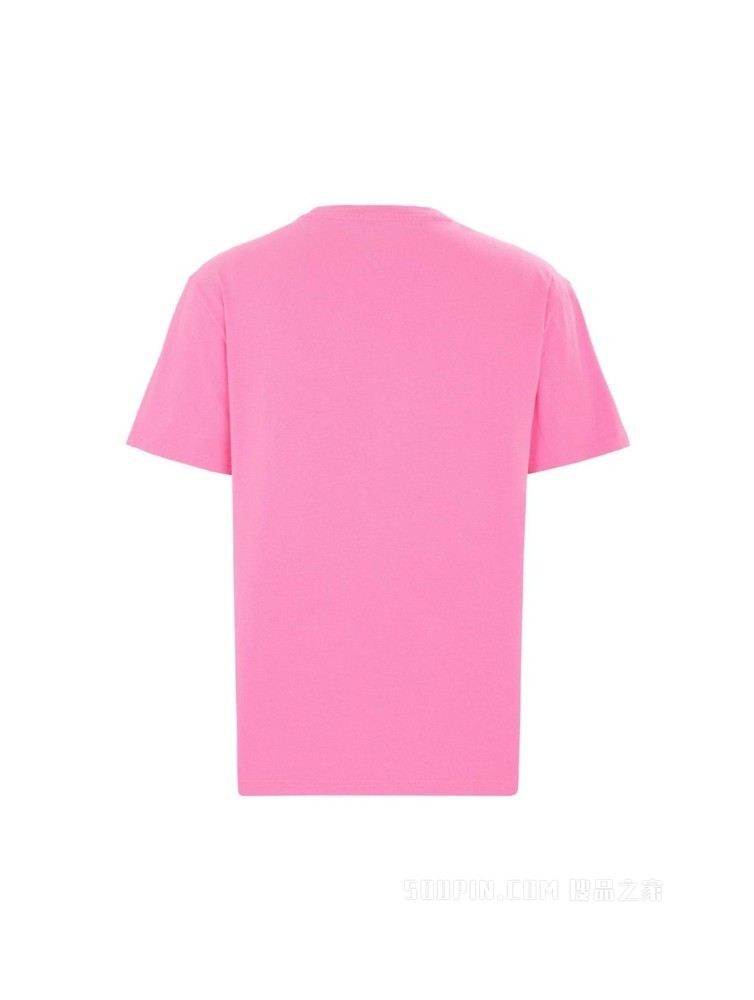 Tommy【特殊系列】22新款春夏男女同款时尚纯棉刺绣短袖T恤14940