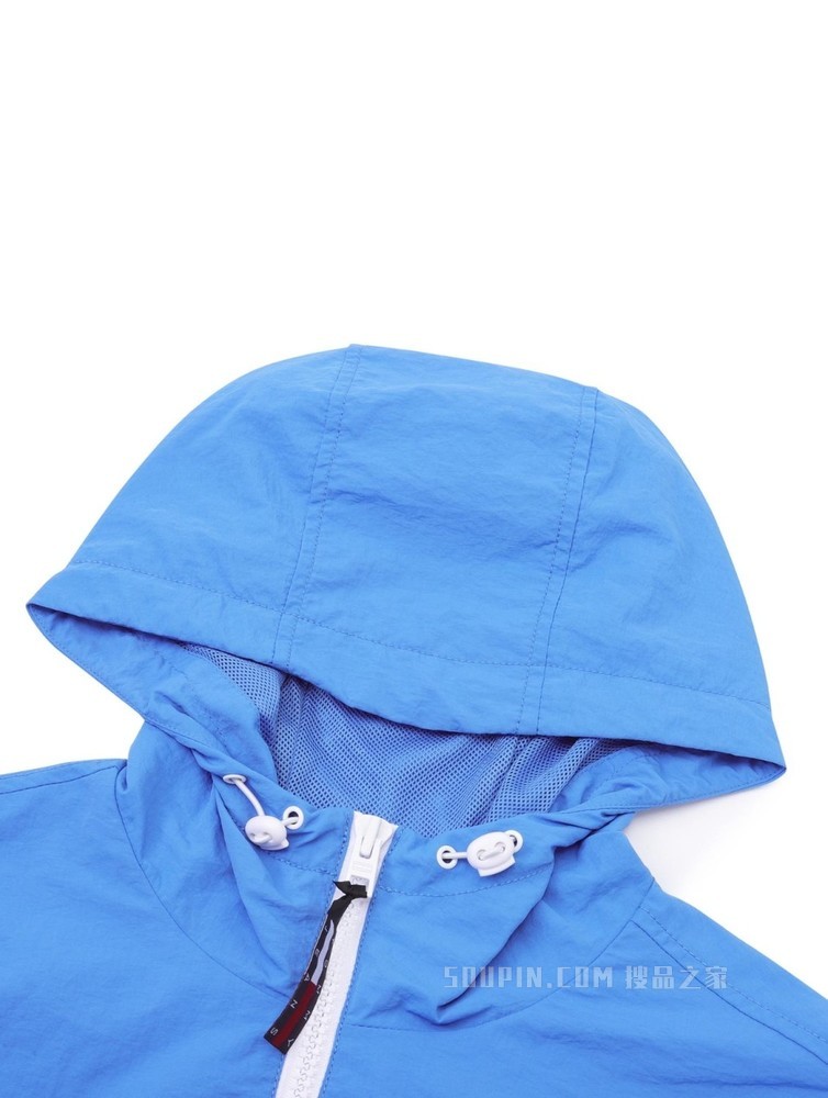 Tommy【特殊系列】22新款春夏男女同款刺绣拉链宽松连帽外套14947