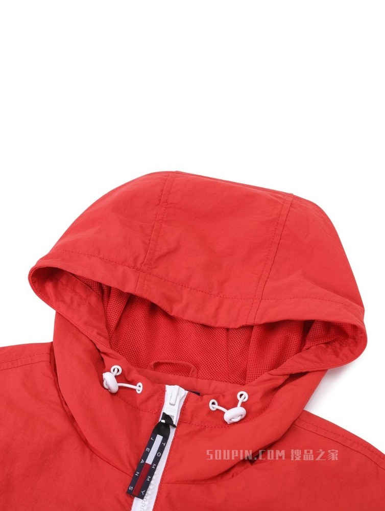 Tommy【特殊系列】22新款春夏男女同款刺绣拉链宽松连帽外套14947
