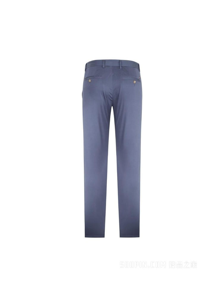Tommy【金秀贤同款】男装加扣一字袋直筒窄管休闲裤MW0MW22333