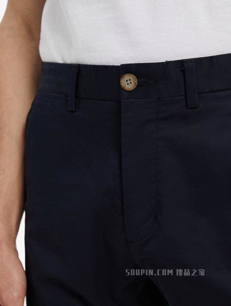 Tommy【金秀贤同款】男装加扣一字袋直筒窄管休闲裤MW0MW22333