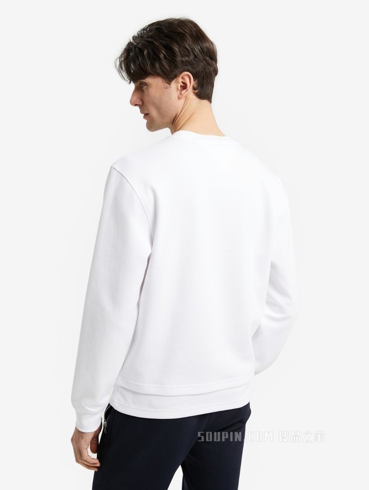 Tommy【特殊系列】22新款春季男女同款刺绣印花宽松卫衣25997
