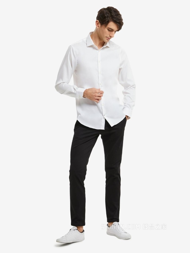 Tommy【新春系列】22新款虎年春夏男装斜纹刺绣休闲裤MW0MW22240