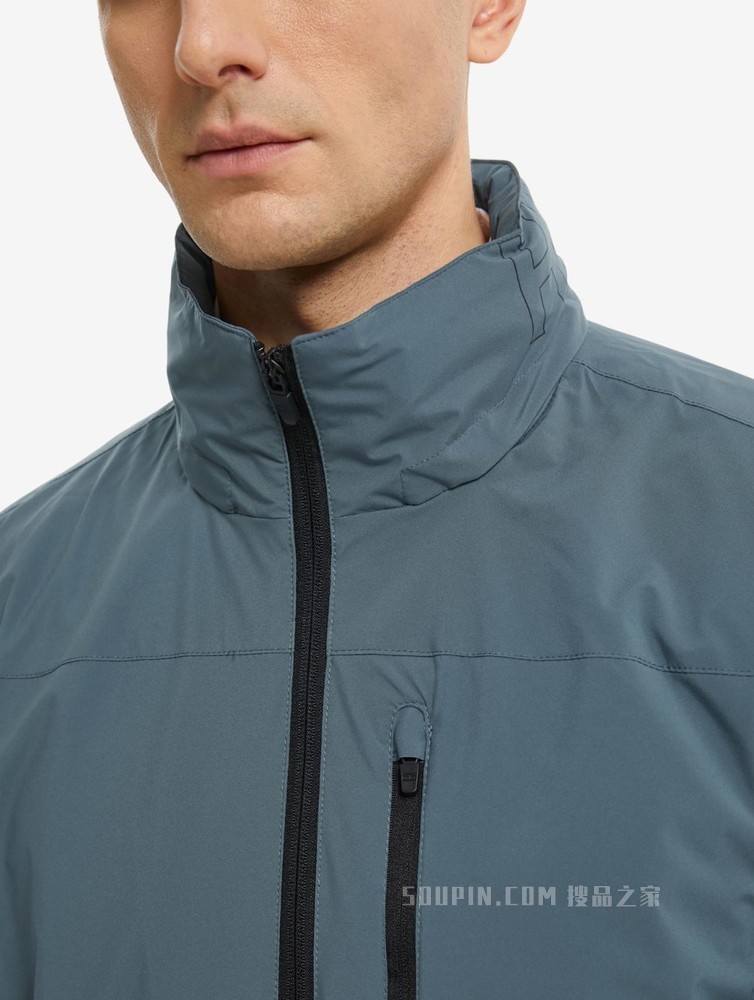 Tommy 22新款春夏男装运动休闲旗标贴片连帽单夹克外套MW0MW25485
