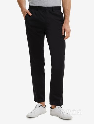 Tommy 22新款春夏男装经典简约小绣标低腰窄管修身休闲裤22323