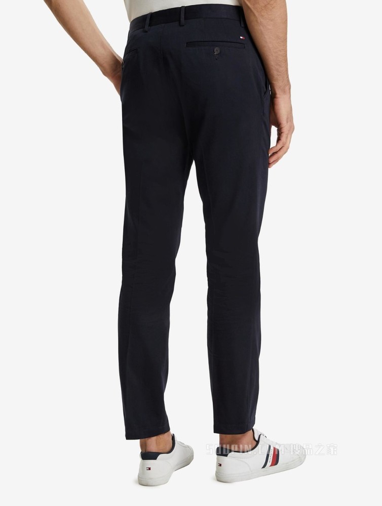 Tommy 22新款春夏男装经典时尚棉质小绣标微弹休闲裤MW0MW28516