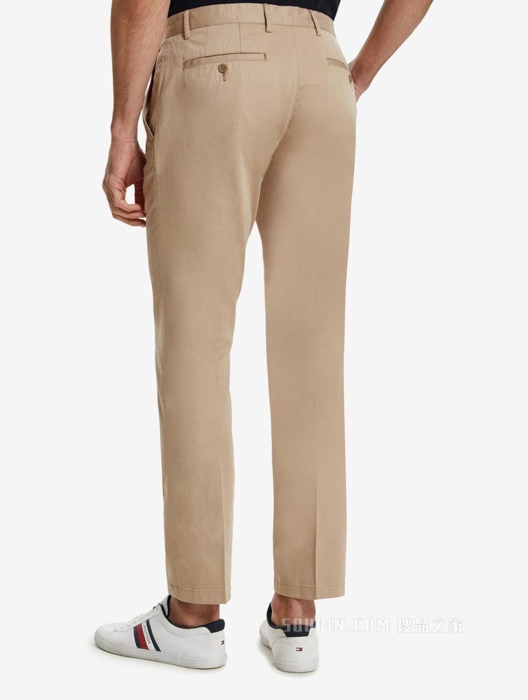 Tommy 22新款春夏男装经典时尚棉质小绣标微弹休闲裤MW0MW28516