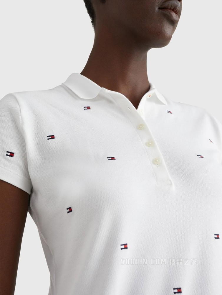 Tommy 22新款春夏女装POLO衫短袖WW0WW27948