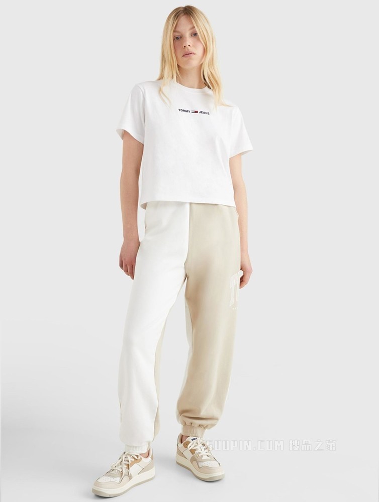 Tommy 22新款春夏女装短袖T恤DW0DW10057