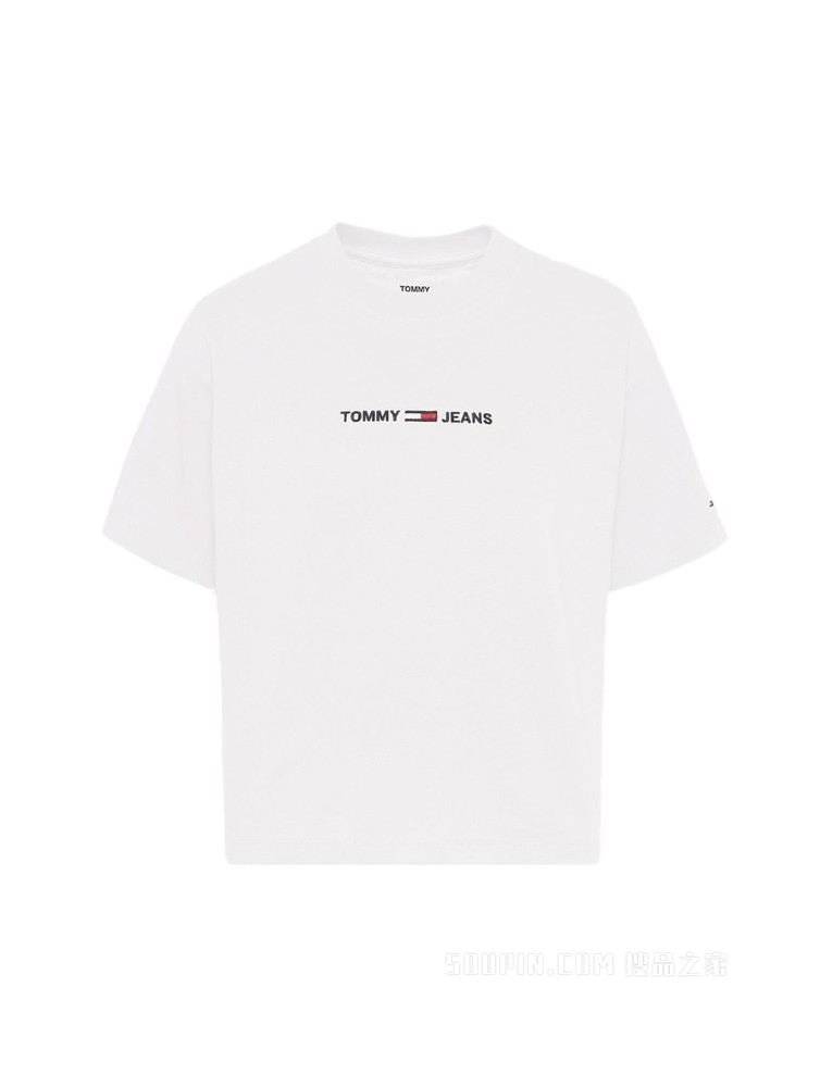 Tommy 22新款春夏女装短袖T恤DW0DW10057