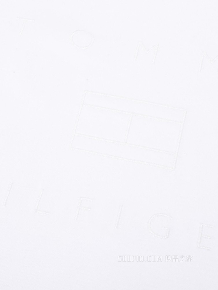 Tommy 22新款春夏女装休闲纯棉纯色旗标字母刺绣圆领短袖T恤33522