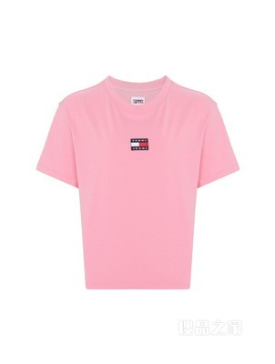 Tommy 22新款春夏女装针织短袖上衣DW0DW10404