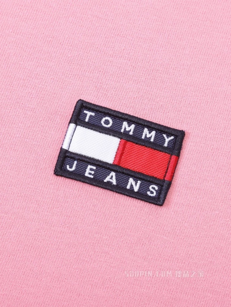 Tommy 22新款春夏女装针织短袖上衣DW0DW10404