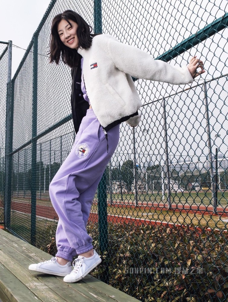 Tommy 22新款春季女装双面穿仿羊羔绒多口袋夹克外套DW0DW11834
