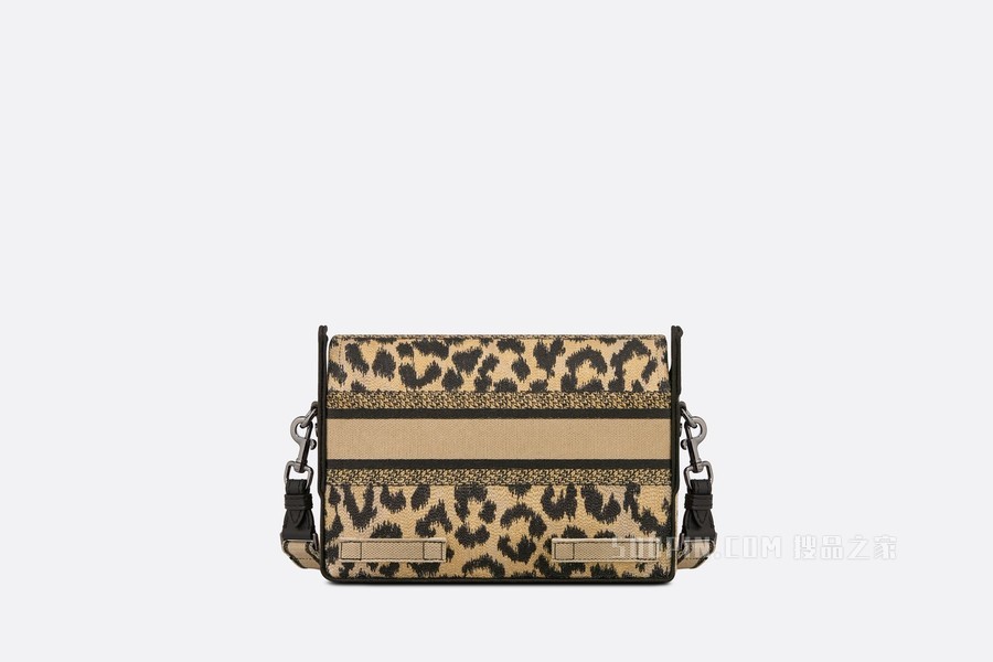 小号 Diorcamp 手袋 米色 Mizza 图案刺绣