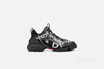D-Connect 运动鞋 黑色科技面料 Dior Union 印花