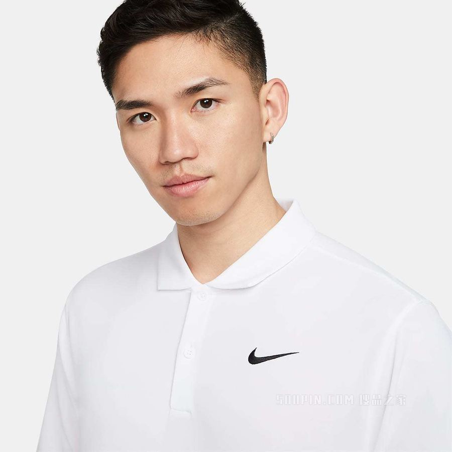 NikeCourt Dri-FIT 男子网球翻领T恤