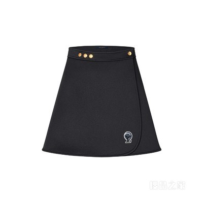 Double Jersey Mini Wrap Skirt