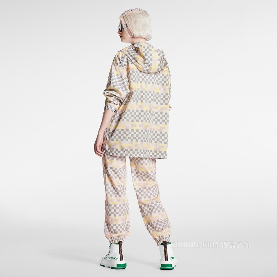 PIXEL DAMIER 慢跑裤