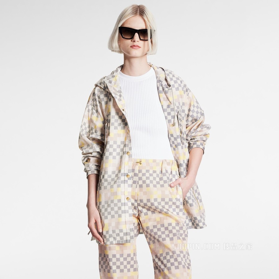 PIXEL DAMIER 慢跑裤