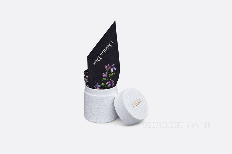 Mitzah 丝巾 多色桑蚕丝斜纹面料 D-Floral 印花